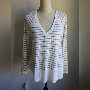 Anthropologie Eri + Ali Striped Knit Top